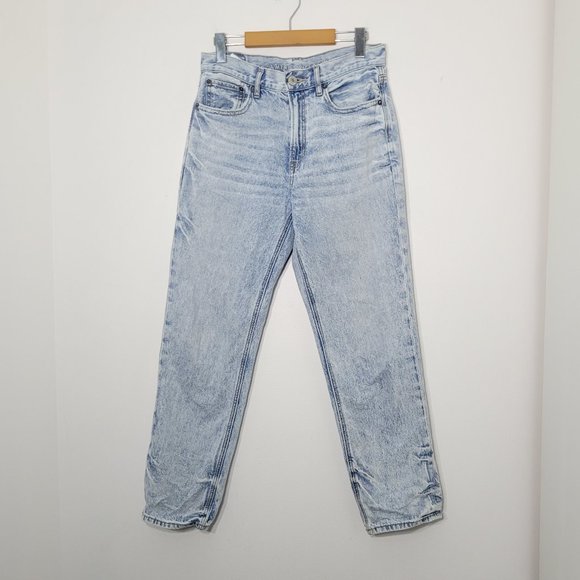 American Eagle Outfitters Skinny Slim High Rise Denim Jeans Acid Wash Womens 2 - Picture 1 of 11